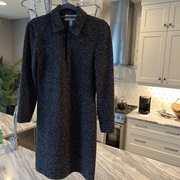 Vintage 1990 Algo does mod 1960s go go dress zip up front classic Nancy Sinatra - Picture 6 of 17